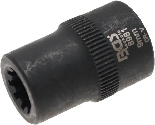 Klíč - nástrčná hlavice 3/8" 9 mm, 10hranná, na brzdy PORSCHE, VW, AUDI - BGS 8981