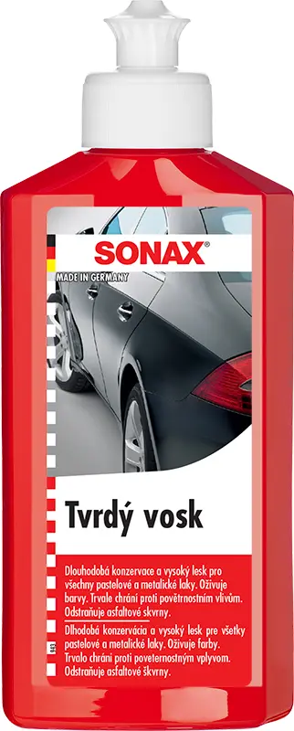 SONAX Super Liquid Wax (tvrdý vosk) , 250ml