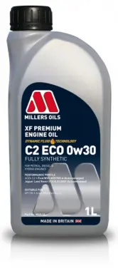 Motorový olej Millers Oils XF Premium C2 ECO 0W-30, 1L