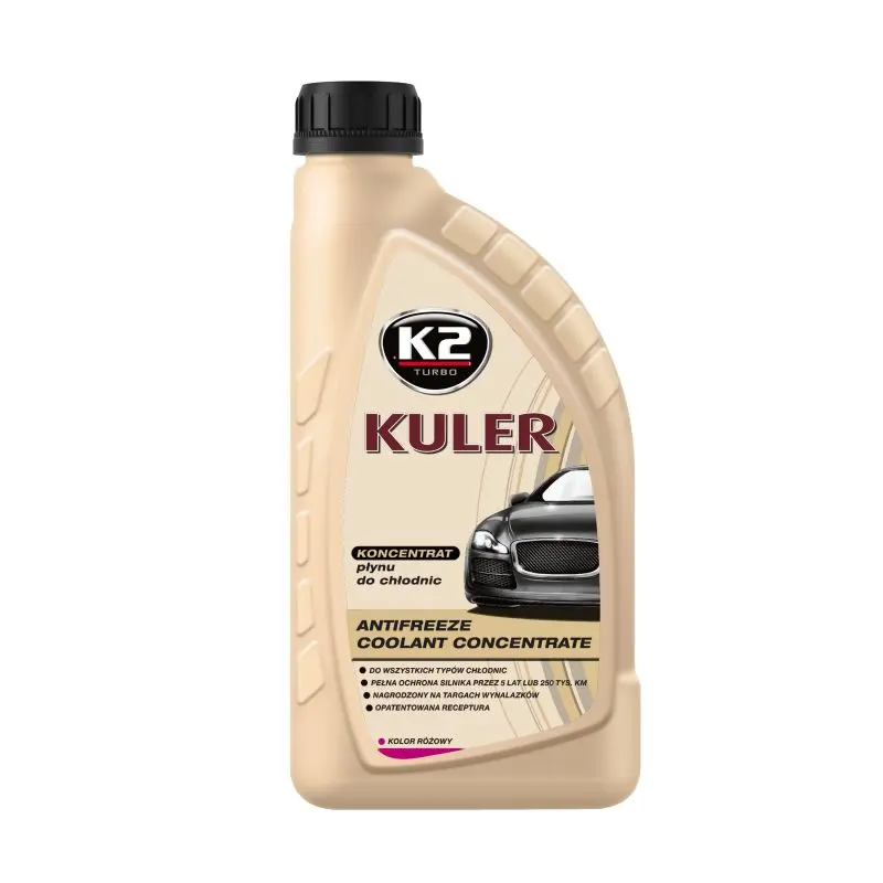 K2 KULER Antifreeze 1L - koncentrát, růžová