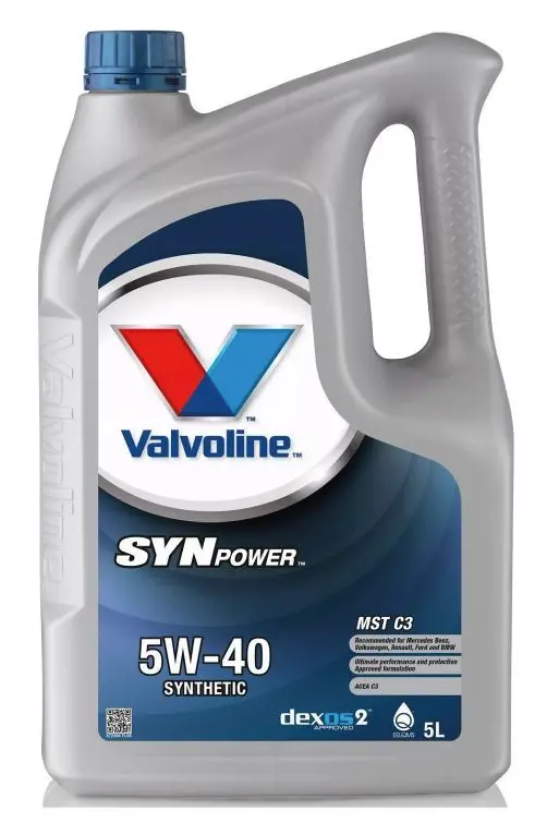 VALVOLINE Olej Valvoline Synpower MST C3 5W-40 5L 872386
