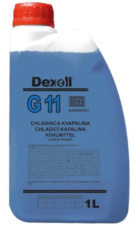 Dexoll Antifreeze G11 - modrý 1 l