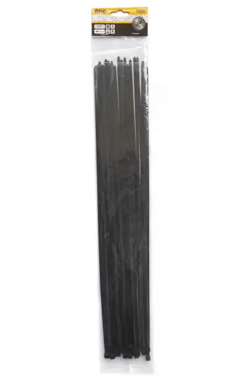 Stahovací pásky 4,8x500mm černé/25ks