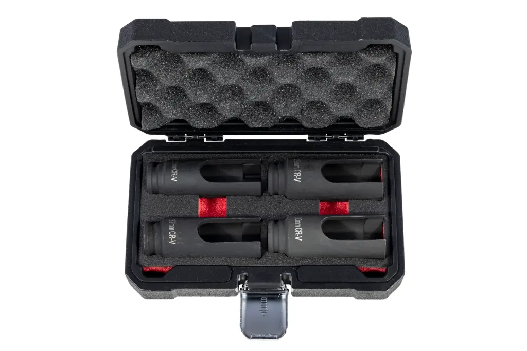 Hlavice na demontáž dieselových vstřikovačů 1/2", 25-30 mm - QUATROS QS20499