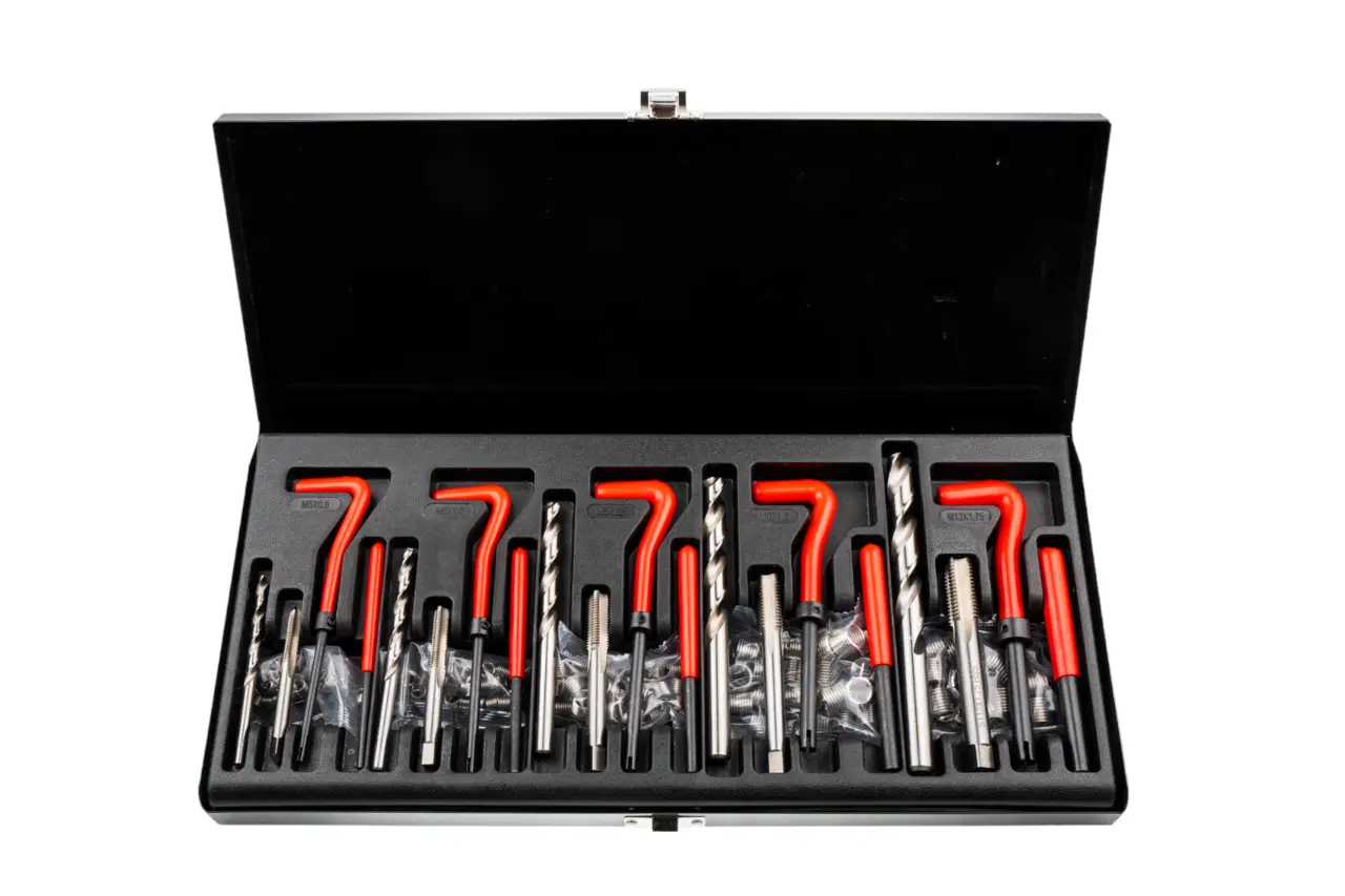 Sada na opravu závitů M5 - M12 (M5, M6, M8, M10, M12) - QUATROS QS14218