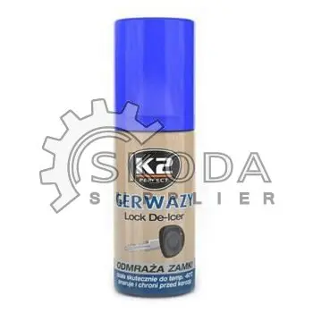 K2 Rozmrazovač zámků, 50 ml