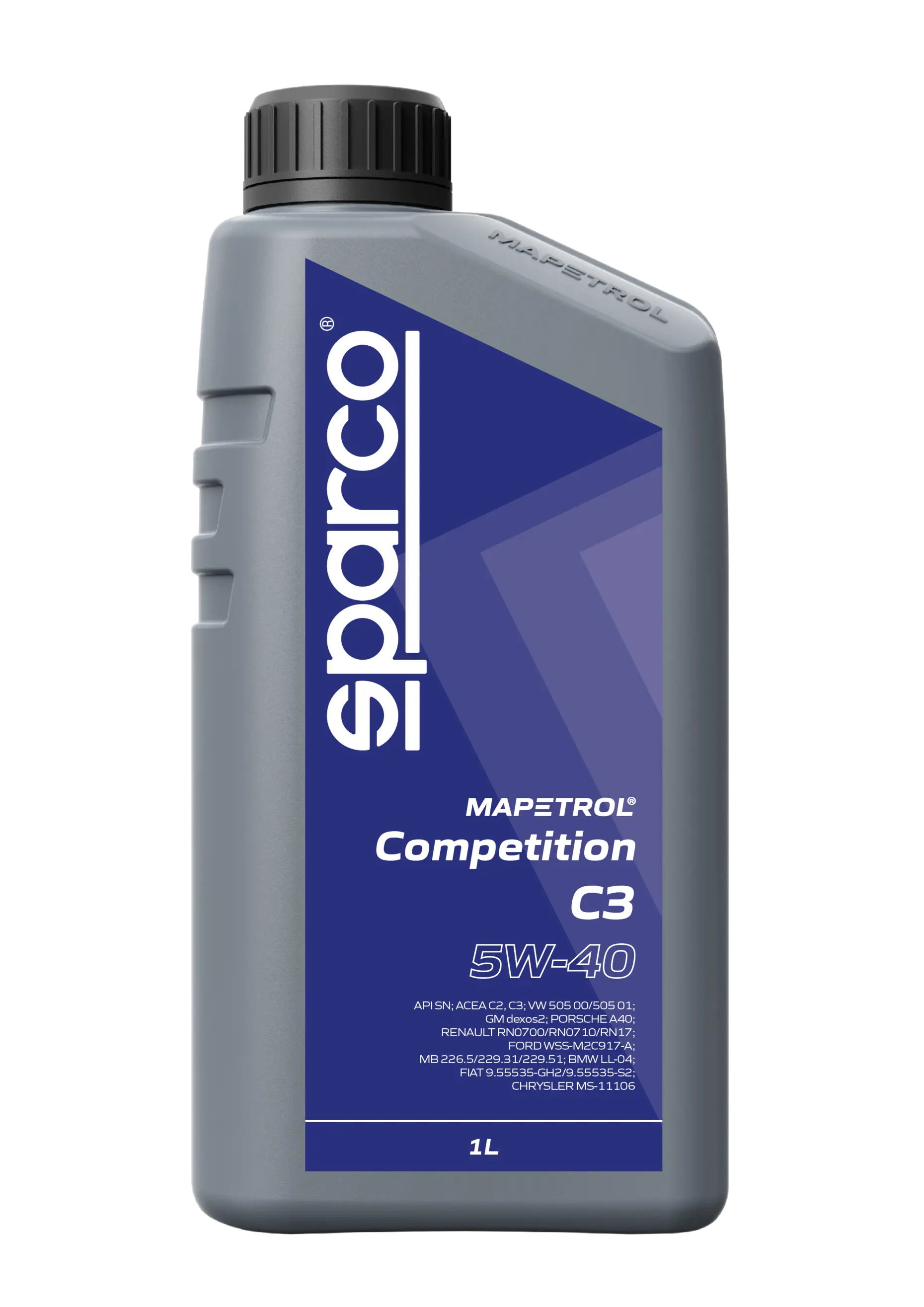 Motorový olej MAPETROL Sparco COMPETITION C3 5W-40, 1L