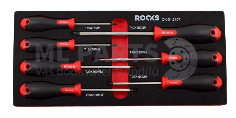 Sada 7 Torx šroubováků Rooks ok-01.3107