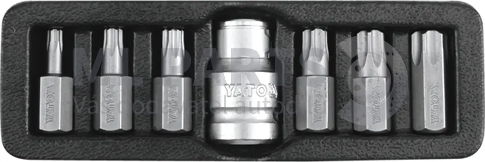 kpl.kluczy spec.TORX z otw.7cz T25-T55