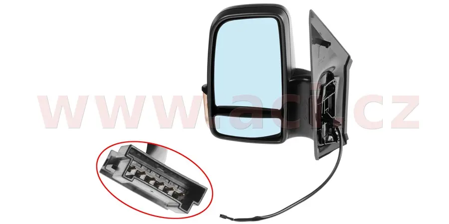 Vnější zpětné zrcátko VAN WEZEL 3083807