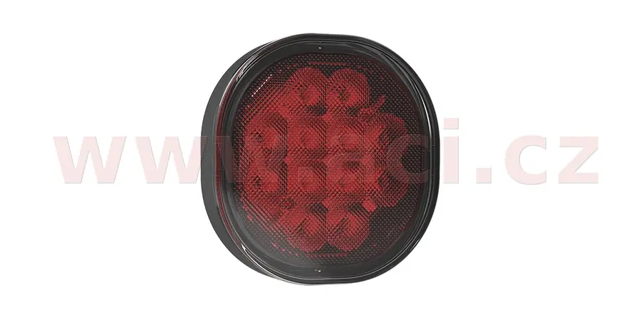 zadní mlhovka LED čtverec 75x75 mm kabel 1 m