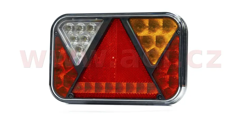 zadní světlo LED 200x130 mm, kabel 1 m, P