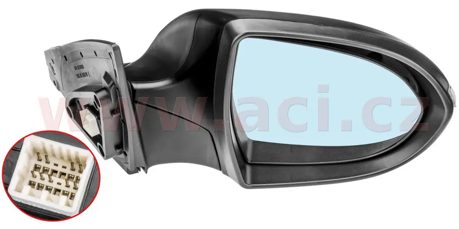 Vnější zpětné zrcátko VAN WEZEL 8383828