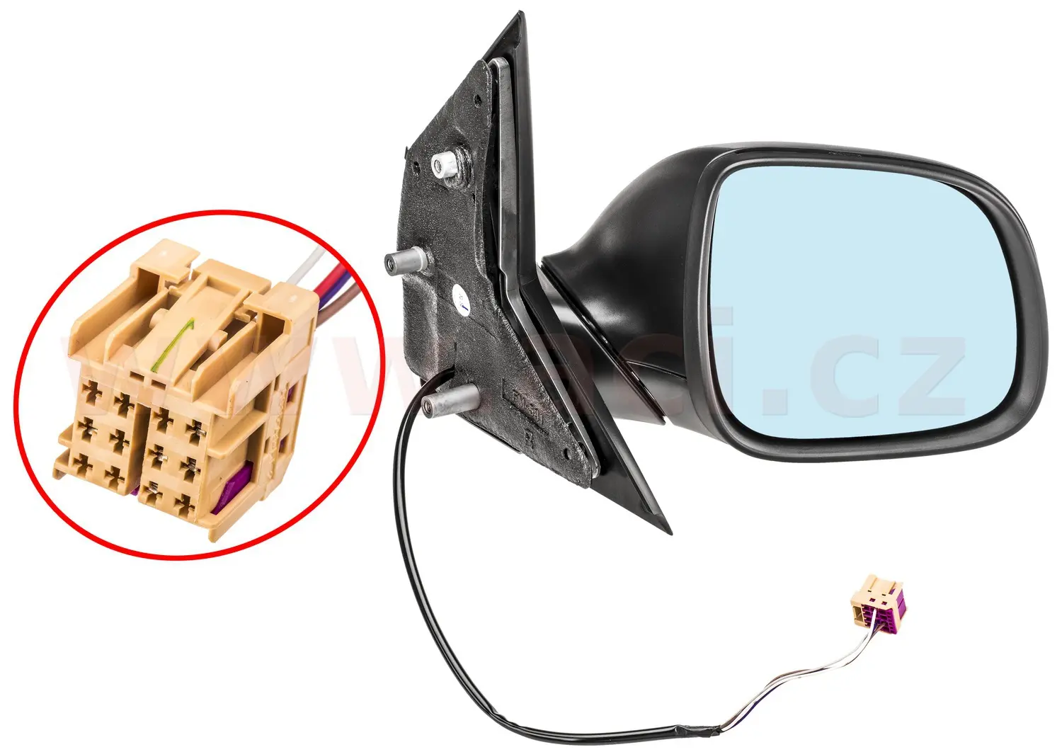 Vnější zpětné zrcátko VAN WEZEL 5791856