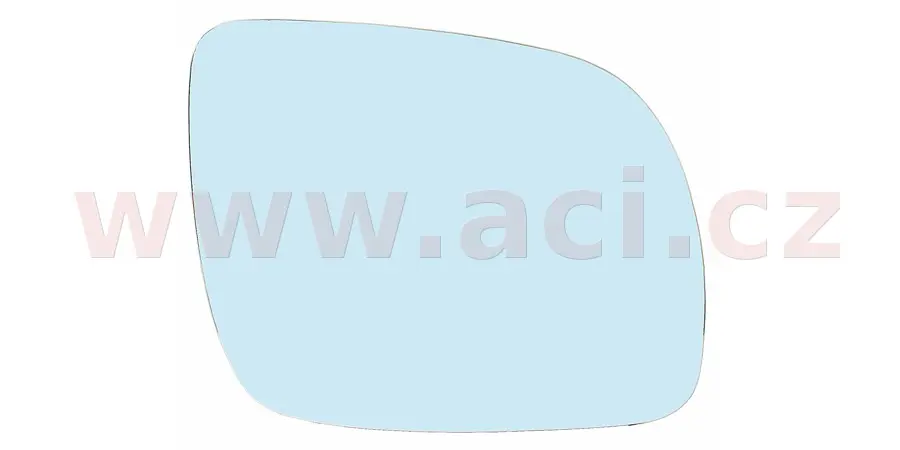 Sklo do zrcátka, vnější zrcátko VAN WEZEL 5825838