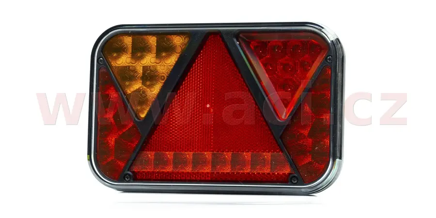 zadní světlo LED 200x130 mm, kabel 1 m, L