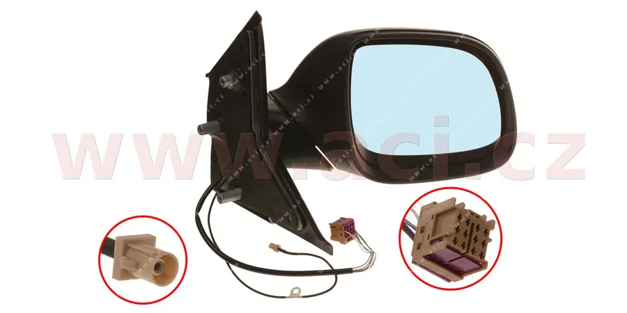 Vnější zpětné zrcátko VAN WEZEL 5790826