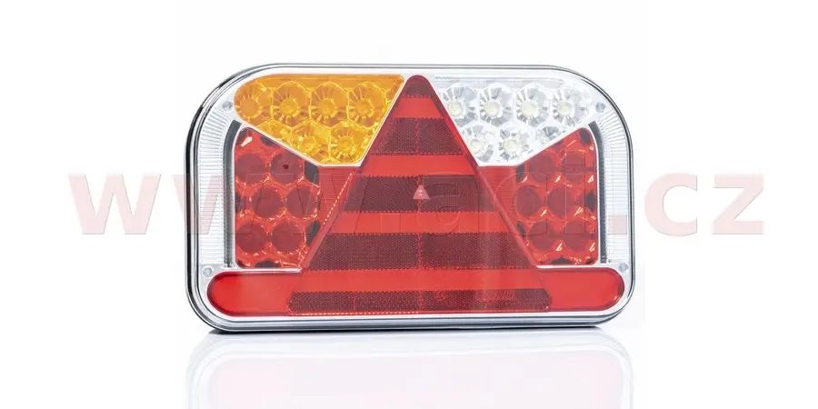 zadní světlo LED 240x140 mm kabel 1 m, L