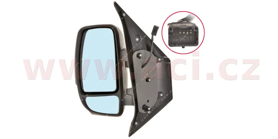 Vnější zpětné zrcátko VAN WEZEL 3799801