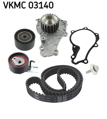 SKF Vodní pumpa + sada ozubeného řemene VKMC03140