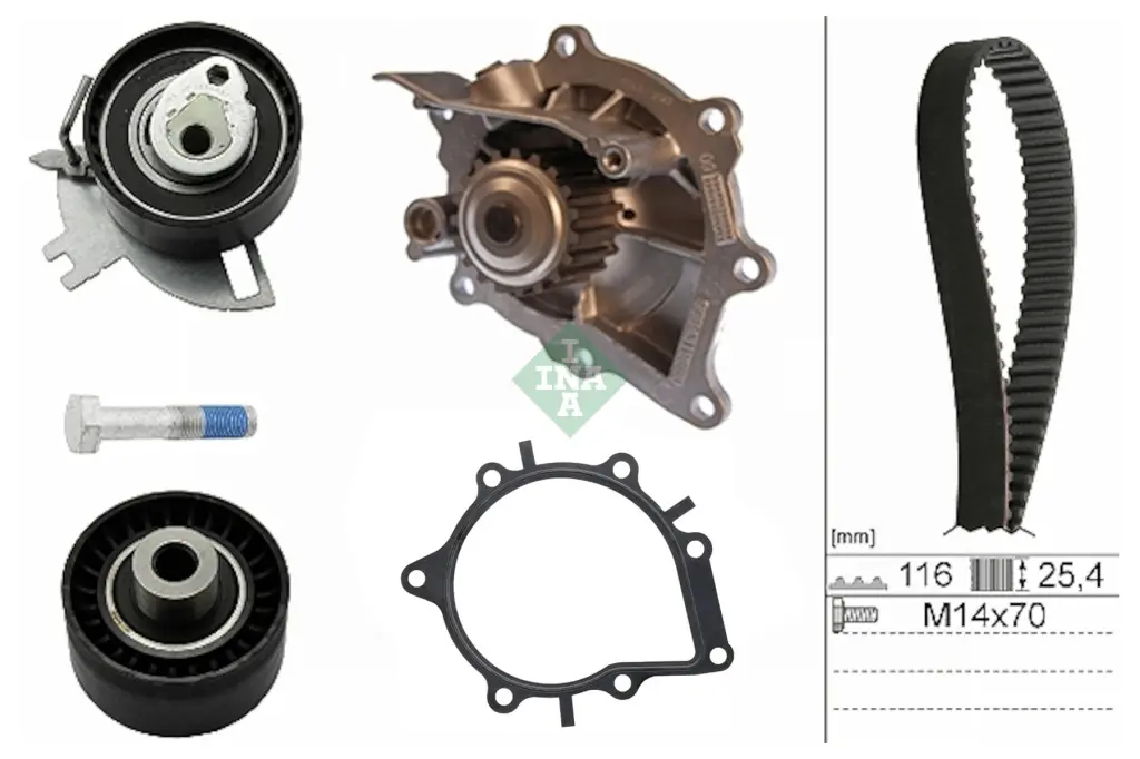 Vodní pumpa + sada ozubeného řemene Schaeffler INA 530 0691 30