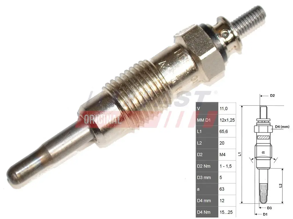 Žhavicí svíčka FAST FT82722