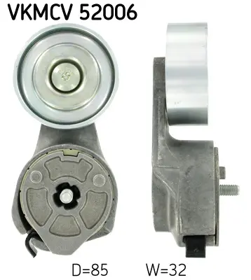 Napínák, žebrovaný klínový řemen SKF VKMCV 52006