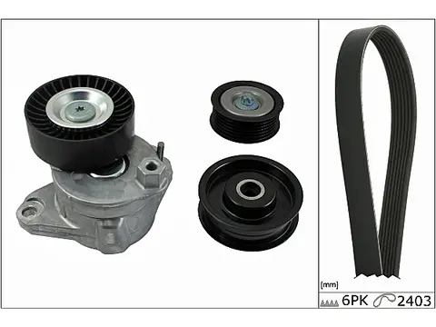 Sada žebrovaných klínových řemenů Schaeffler INA 529 0034 10