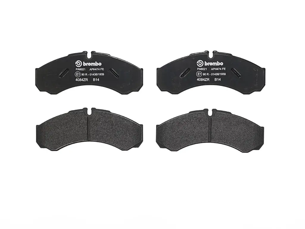 Sada brzdových destiček, kotoučová brzda BREMBO P A6 021
