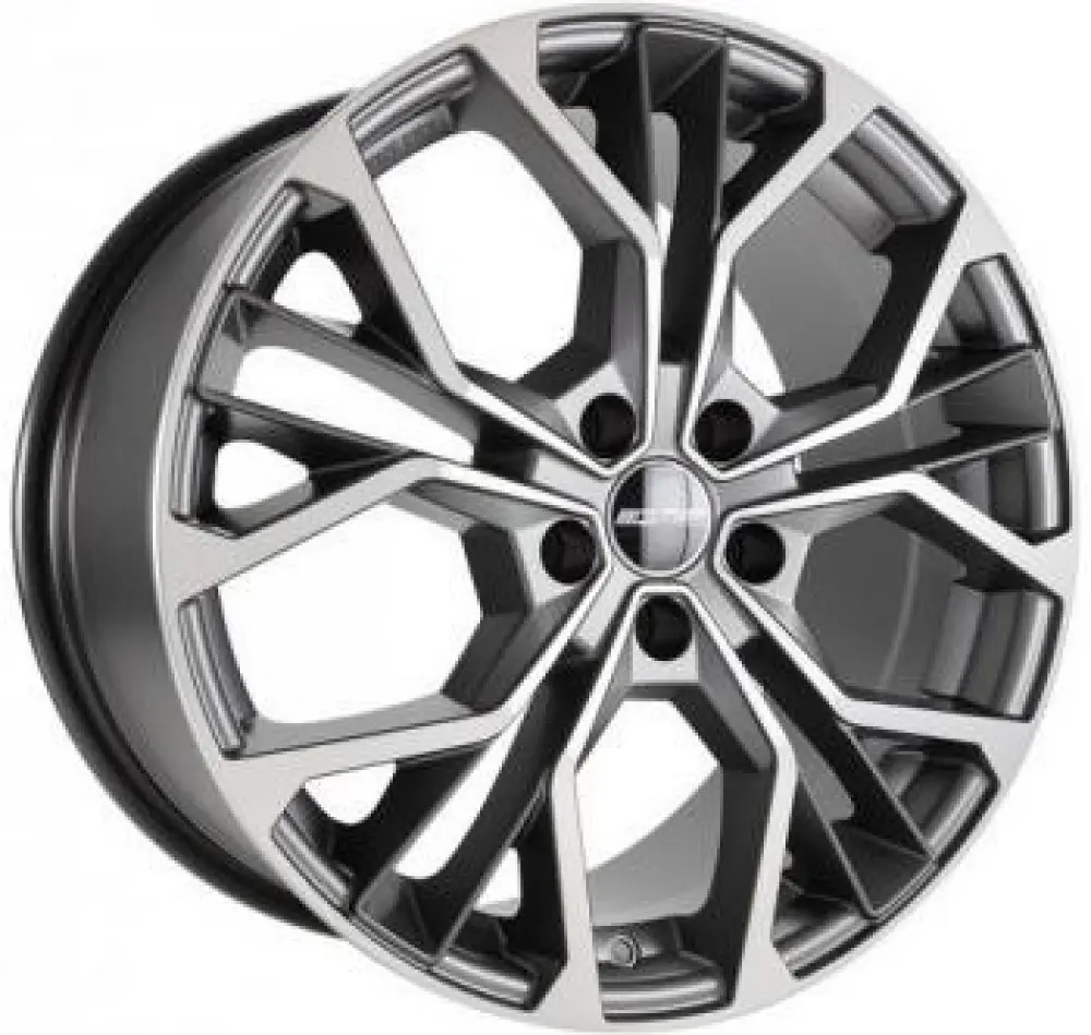 GMP MATISSE 7X17 4X108 ET38/63.4 šedá/stříbrná