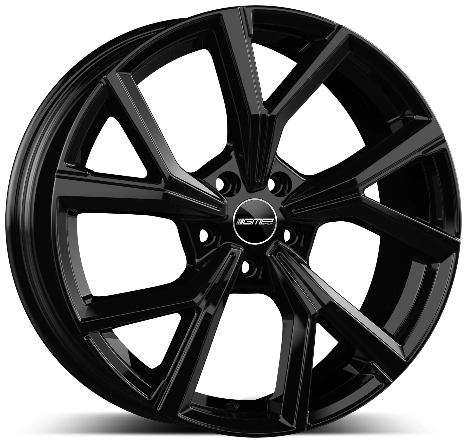 GMP MENTOR 7X17 5X100 ET35/57.1 černá/stříbrná