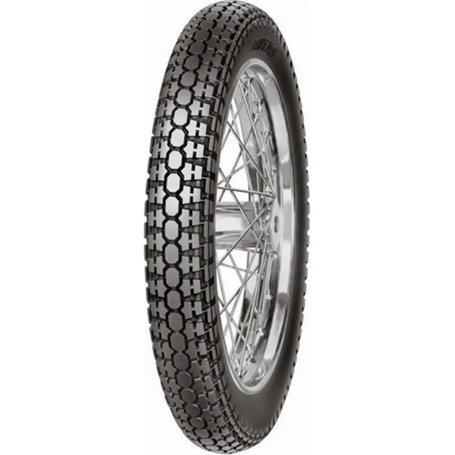 MITAS 3.50-19 H-02 63P TT (OLDTIMER-CLASSIC) DO 150 KM/H DOT PŘEDNÍ/ZADNÍ 15/2026 (460018) (náhradní:70000012) ( )