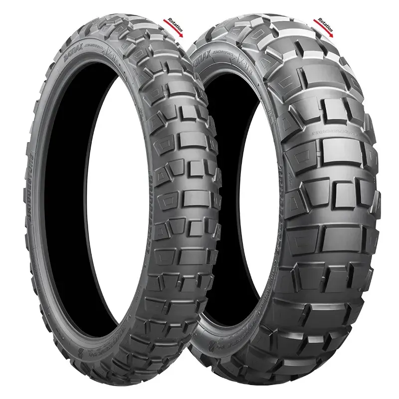 Bridgestone AX 41 R ( 120/90-18 TL 65P zadní kolo, M+S označení, M/C )