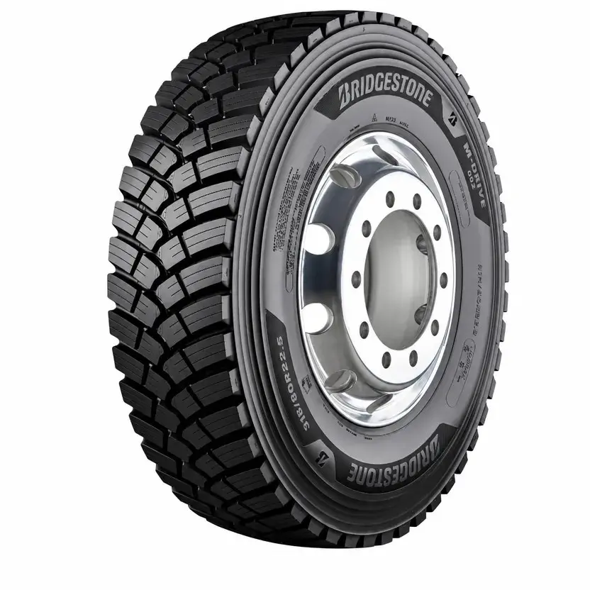 BRIDGESTONE 315/80R 22.5 156K TL MD 002 HA / M+S / 3PMSF