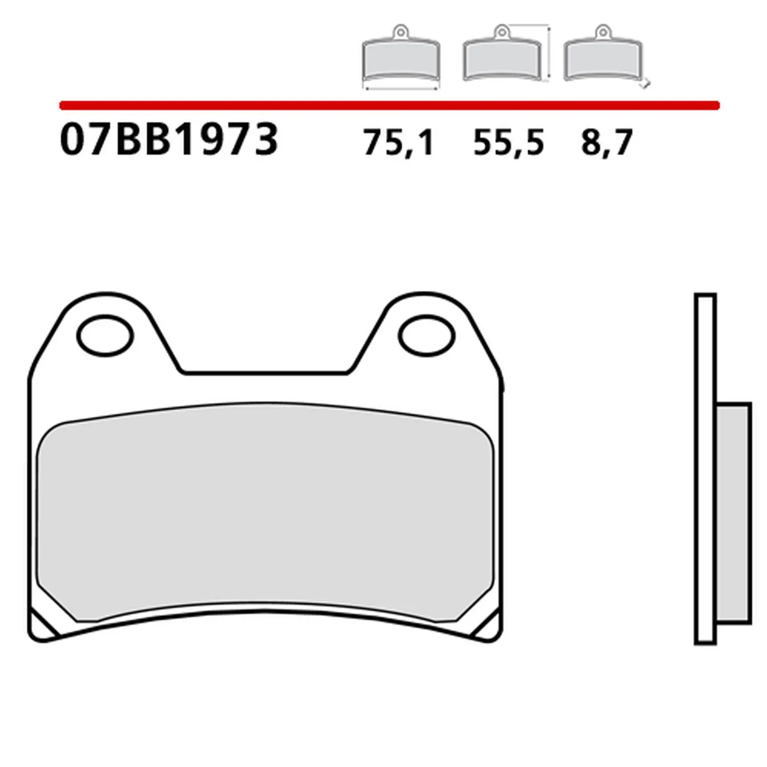 BREMBO brzdové destičky KH244 GENUINE SINTER (slinutý kov směs OEM) přední/zadní ( )