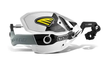 CYCRA kryty páček hliníkové s upevněním (28,6mm) model ULTRA PROBEND RACER PACK CRM barva bílá/bílá ( )