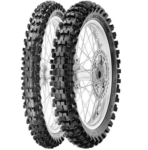 PIRELLI 80/100-21 SCORPION MX32 MID SOFT STADIUM 51M MST TT PŘEDNÍ DOT 2025 ( )