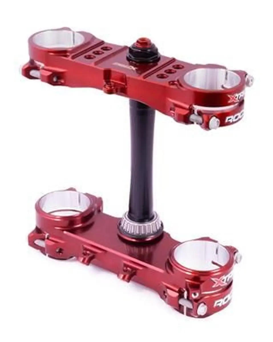 XTRIG vzpěry předního zavěšení ROCS PRO TRIPLE CLAMPS KTM SX/SX-F 150/250/350/450 23-26; HUSQVARNA 23-26; GAS GAS EC/ECF/MC/MCF 23-26 M12 (OFFSET