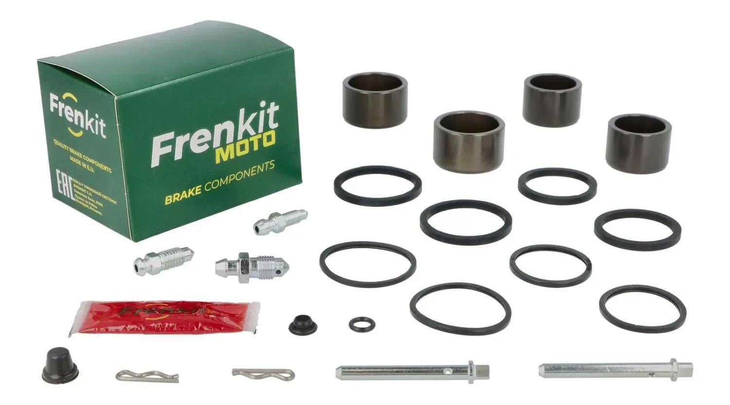 FRENKIT MOTO opravná sada brzdového třmenu (kompletní / superkit) BREMBO (píst průměr 30 / 34 mm) přední BMW F 800 GT / R / S / ST '06-'17, R NINET