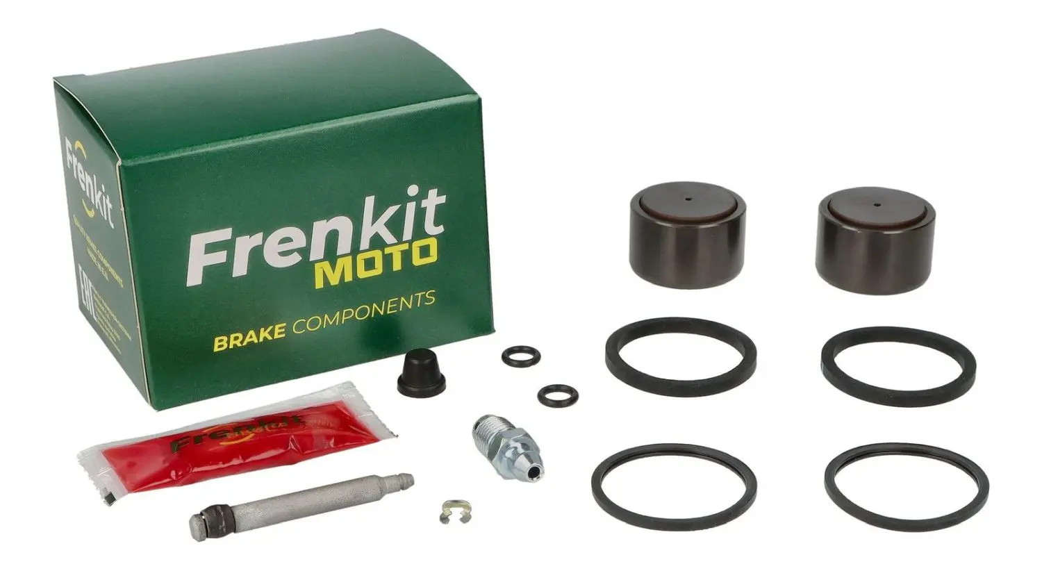 FRENKIT MOTO sada pro opravu brzdového třmenu (kompletní / superkit) BREMBO (píst fi 34mm) zadní DUCATI EVO 1100 '09-'13, HYPERMOTARD 1100 '08-'15,