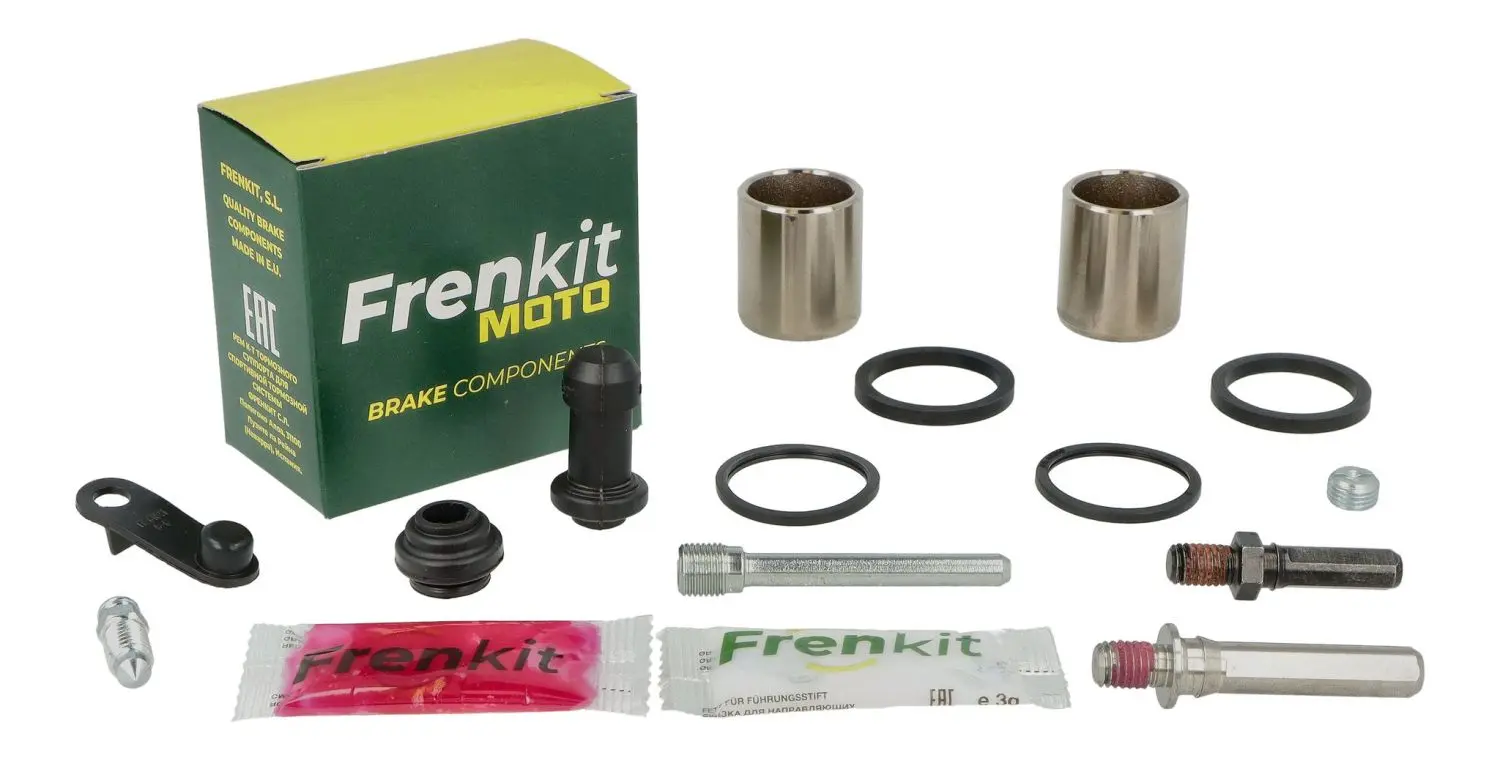 FRENKIT MOTO sada pro opravu brzdového třmenu (kompletní / superkit) NISSIN (píst fi 27mm) přední YAMAHA XC 150 '15, XC 125 R MAJESTY '14, XC 125 R