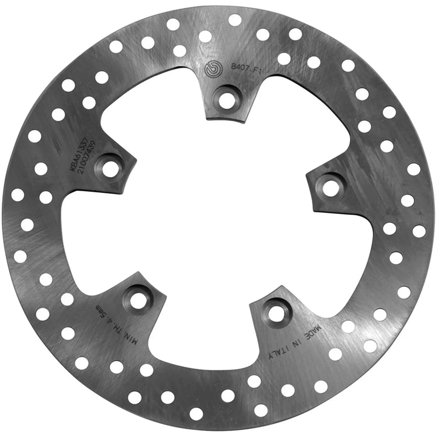 BREMBO zadní brzdový kotouč KTM DUKE 690 '08-'19, LC8 950 SUPERMOTO '05-'08, LC8 990 SUPER DUKE '05-'13, LC8 990 SUPERMOTO '09-'13 (240X107X5MM)