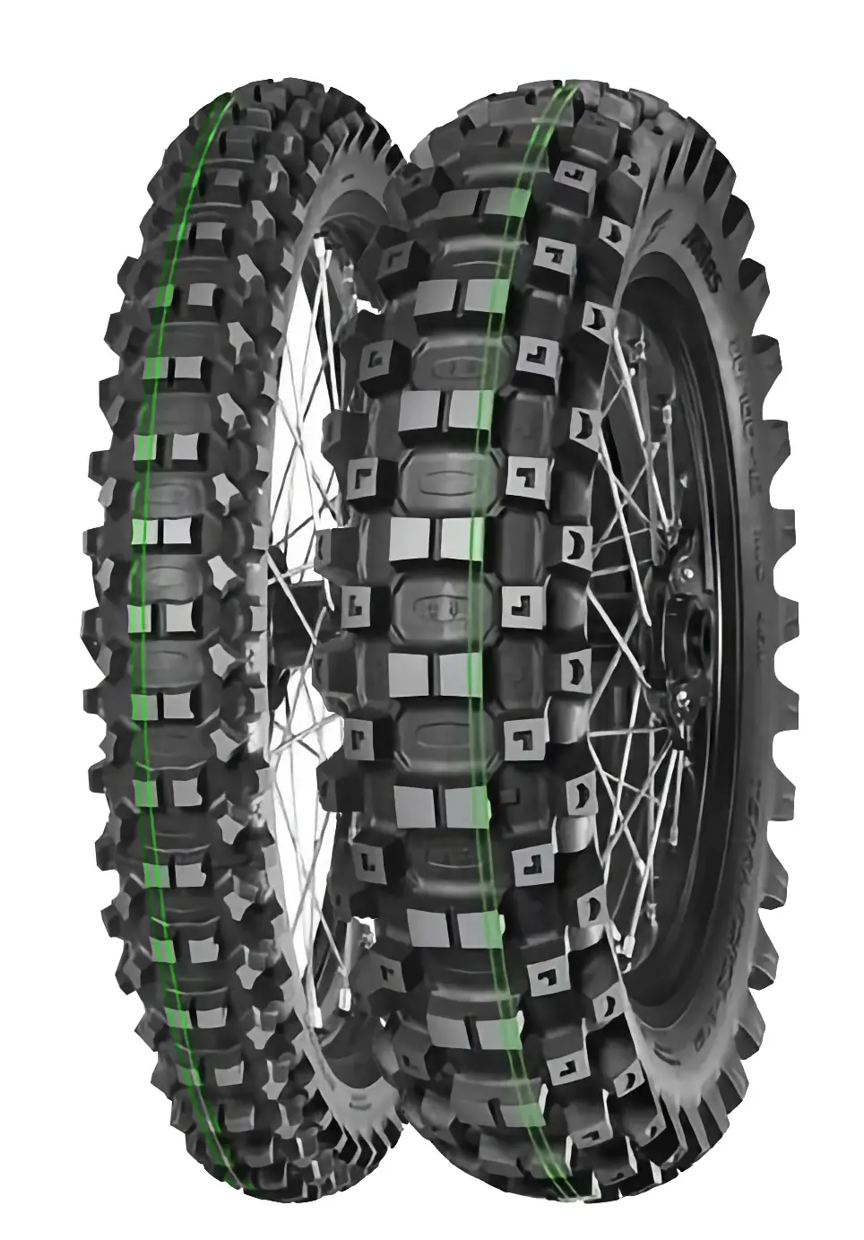 MITAS 120/90-18 TERRA FORCE-EX MH SUPER SOFT 65M TT ZADNÍ (DVOJITÝ ZELENÝ PROUŽEK) DOT 2026 (460118) (náhradní:70000211) ( )