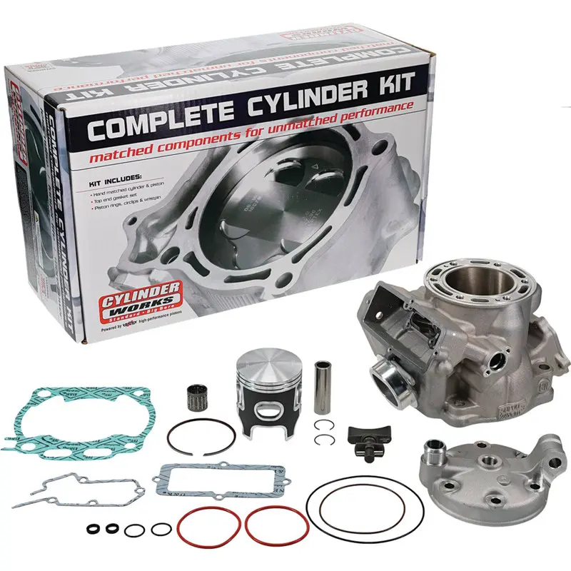 CYLINDER WORKS kompletní válec YAMAHA YZ 250 '99-'25 2T, FANTIC XX 250 '22-25 (66,40 mm) NICASIL ( píst 22584 B / C , CYLINDER , top end , ventil ,