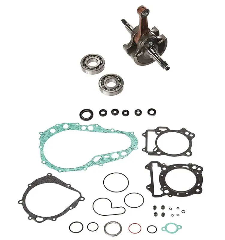 HOT RODS opravná sada spodní části motoru ARCTIC CAT 400 DVX 04-08, KAWASAKI KFX 400 03-06, SUZUKI LT-Z 400 03-08 (kliková hřídel, ložiska, těsnění,