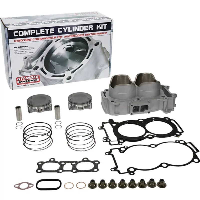 CYLINDER WORKS kompletní válec POLARIS ACE 900XC '17-19, RANGER 900XP/CREW '17-19, RZR 900 '17-23 STANDARD (93,00 mm) (2X píst 24398, CYLINDER, top