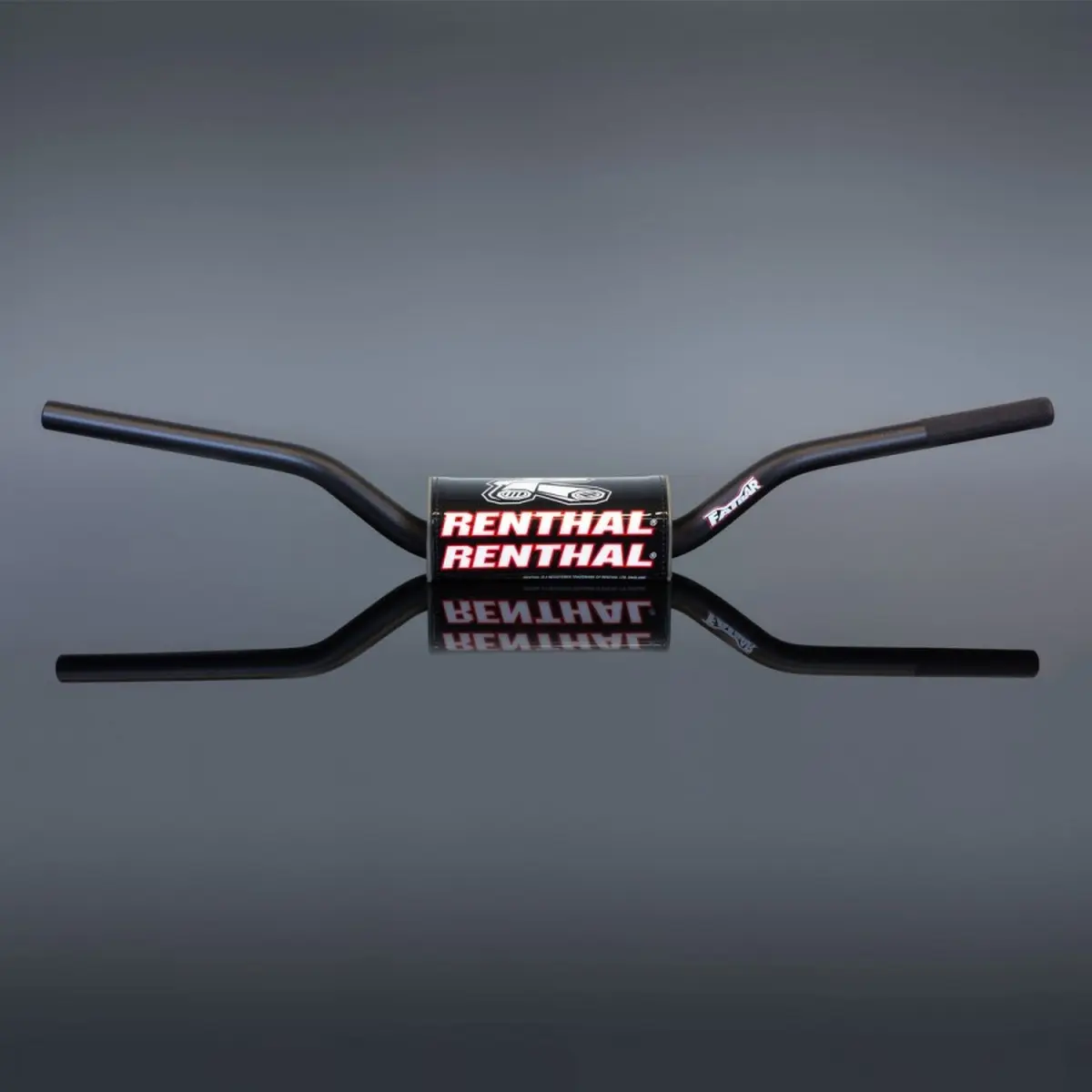 RENTHAL řidítka 1,1/8 (28,6mm) MX FATBAR HANDLEBAR BLACK KTM / GAS GAS / HUSQVARNA 21- PADDED barva černá s chráničem ( )