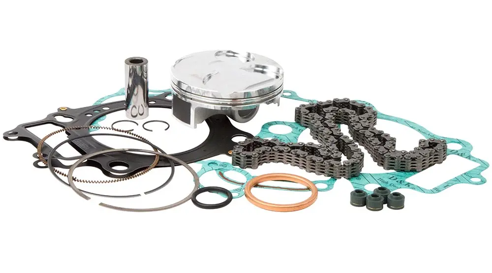 VERTEX sada na opravu horní části motoru HONDA CRF 250R 04-07, CRF 250 X 04-09,12-17 ( píst 22983C, těsnění TOP-END, rozvodový řetěz ) (CRF250R) ( )