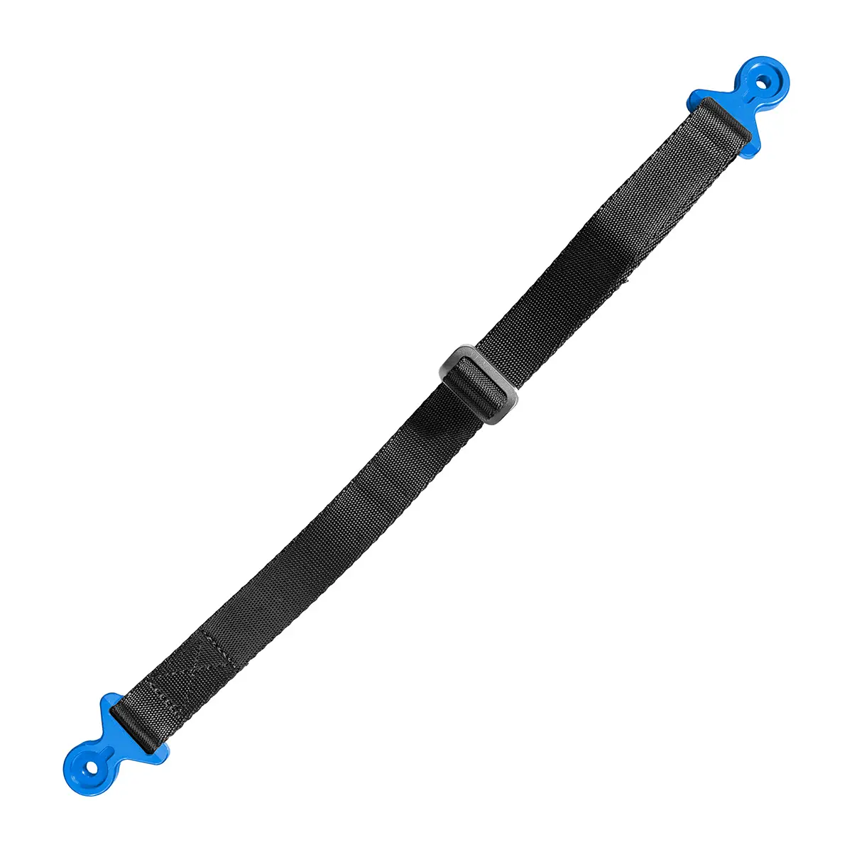 BIKETEC textilní pásek na vytahování motocyklu KTM/HUSQVARNA/GASGAS (na šrouby M6) 530mm X 2,5mm X 25mm barva černá/modrá ( )