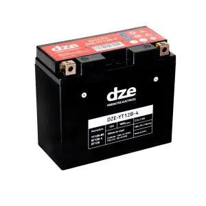 DZE gelová baterie YT12B-4 12V 10AH 210A 150X70X130 bezúdržbová - naplněná (12) ( )